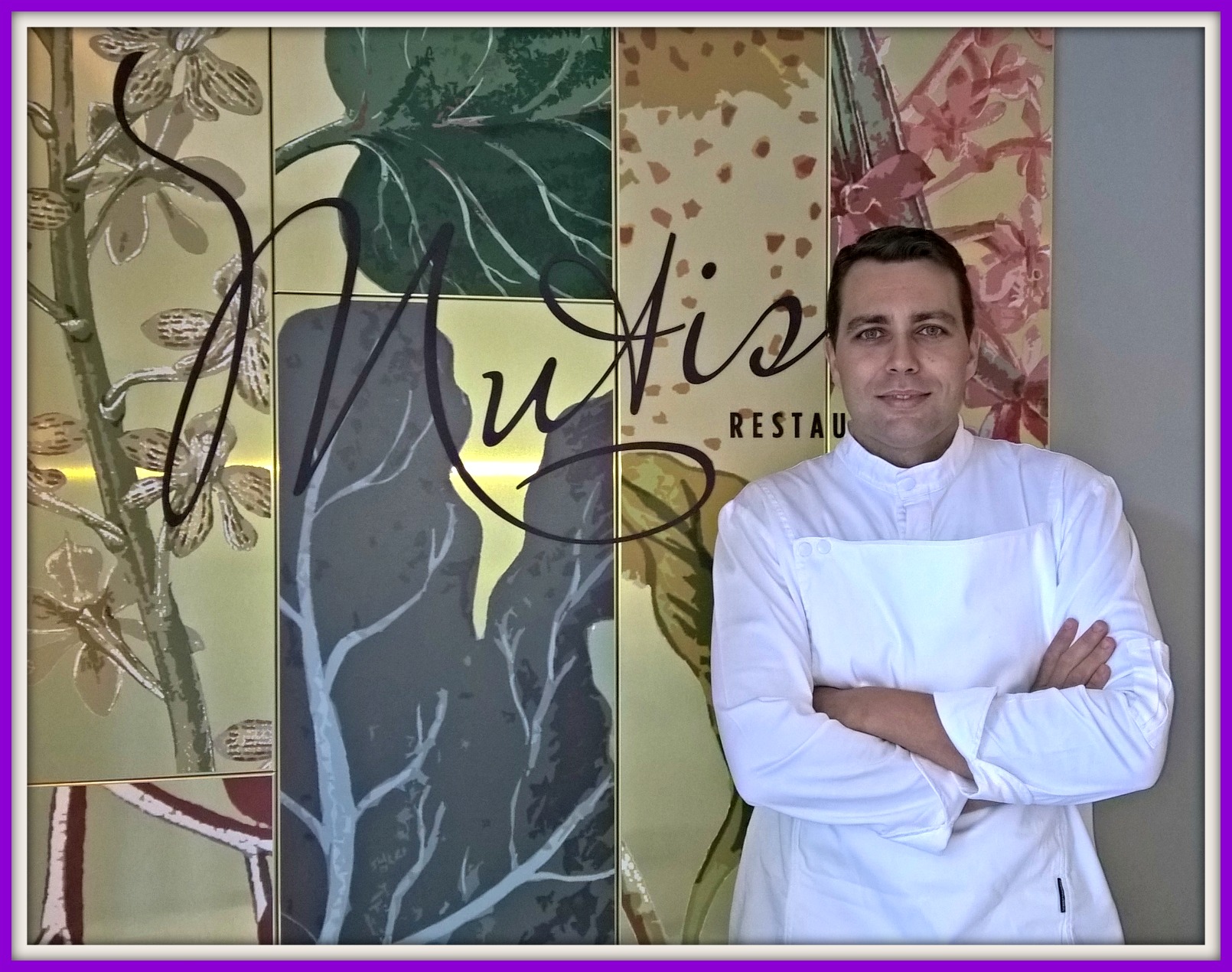 Ignacio Martínez chef del innovador Restaurante Mutis de Madrid