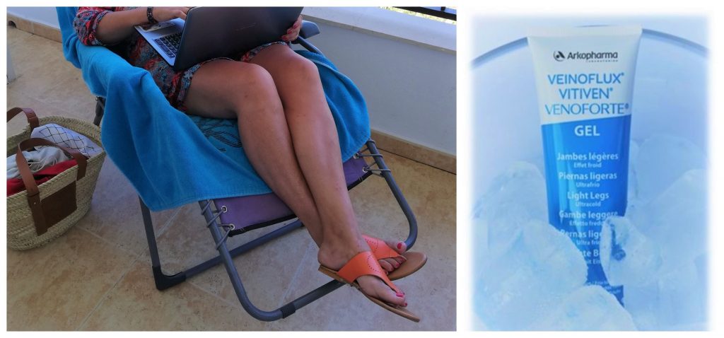 Piernas chic con Vitiven Ultrafrío  gel de masaje