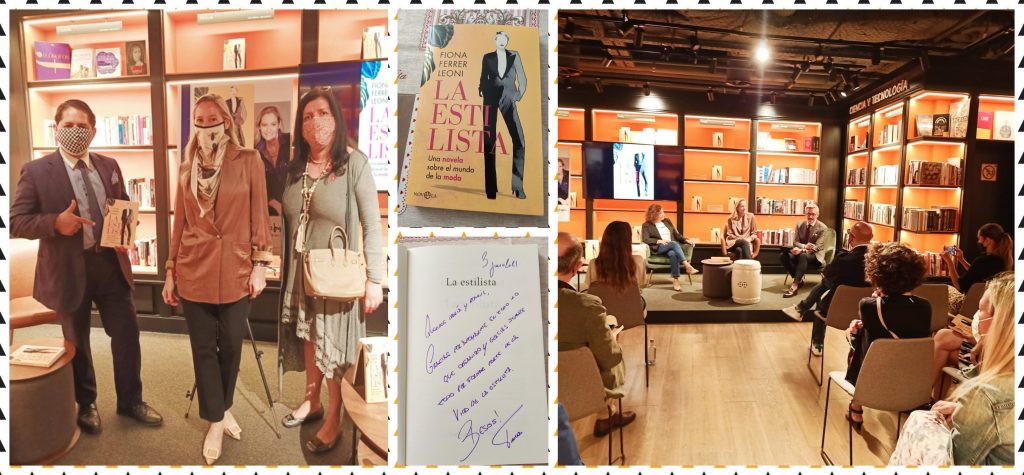 Genial presentación de la novela #LaEstilista de @fionaferrerleoni en El Corte Inglés