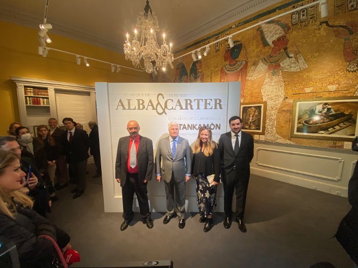 “Alba y Carter: 100 años descubriendo a Tutankamón,un nuevo espacio expositivo en el Palacio de Liria